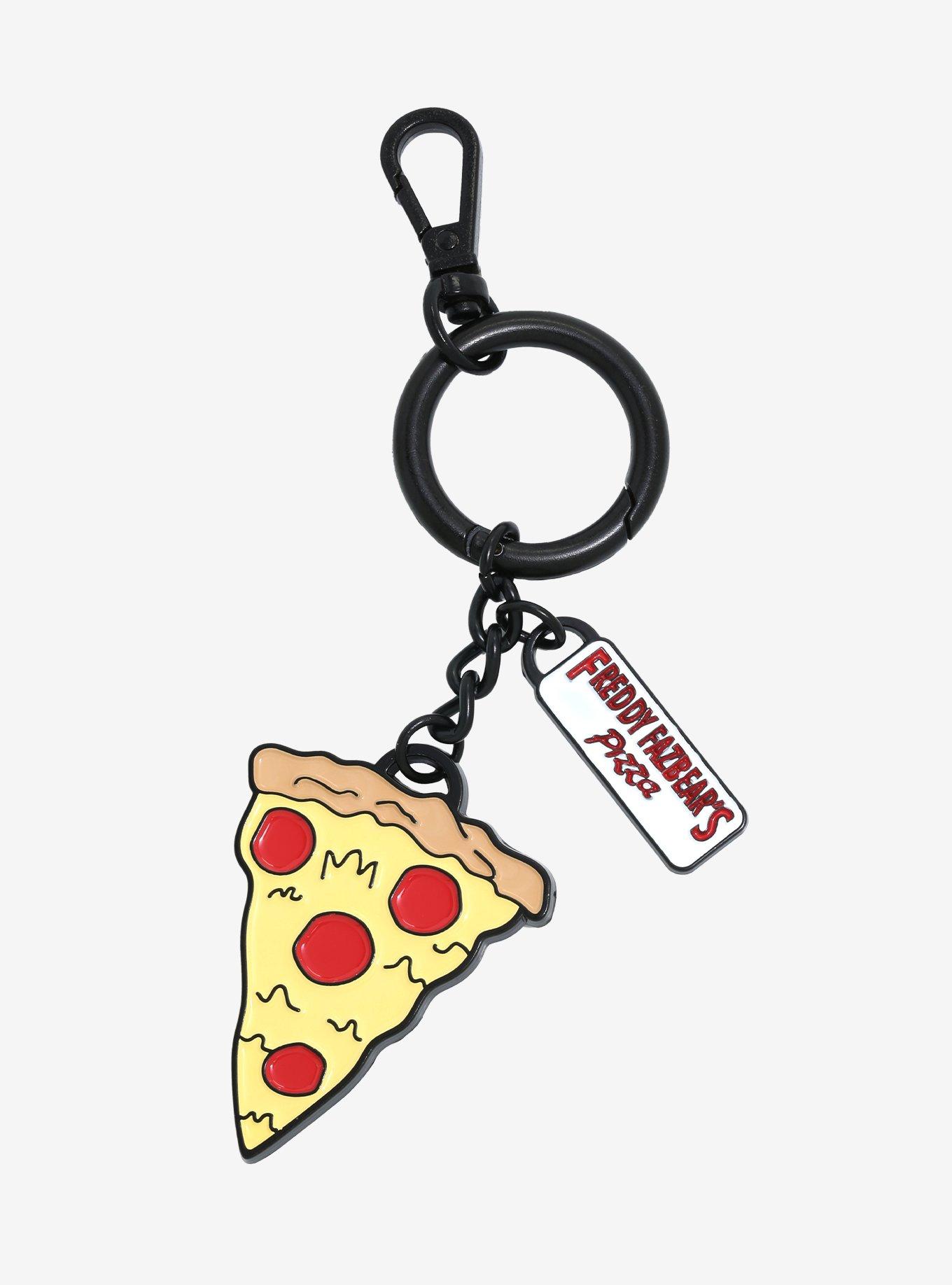 Five Nights at Freddy&rsquo;s Freddy Fazebear&rsquo;s Pizza Keychain, , hi-res