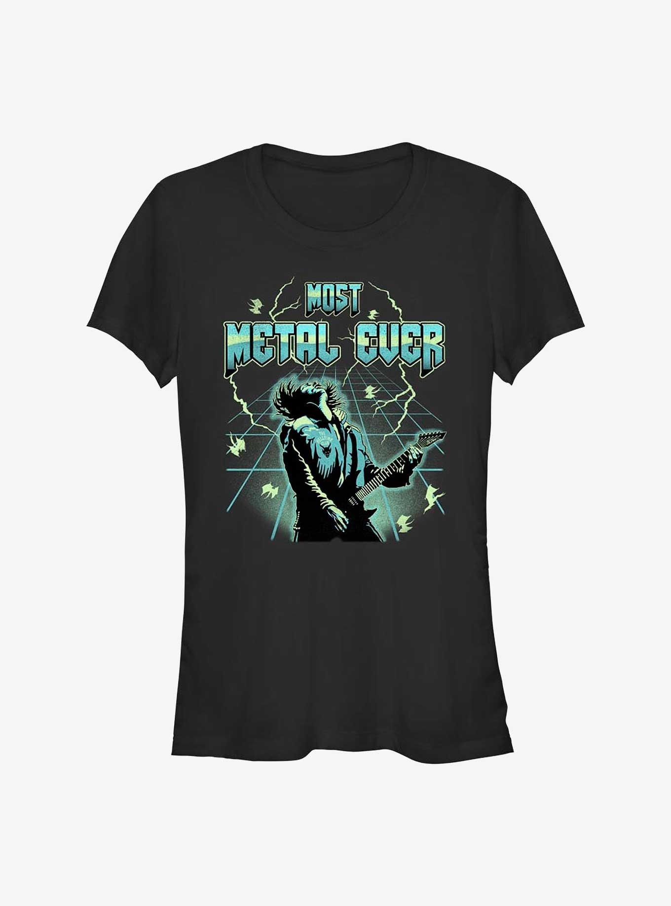 Stranger Things Most Metal Ever Eddie Munson Girls T-Shirt