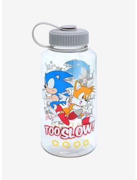 Sonic The Hedgehog Too Slow Water Bottle, , hi-res