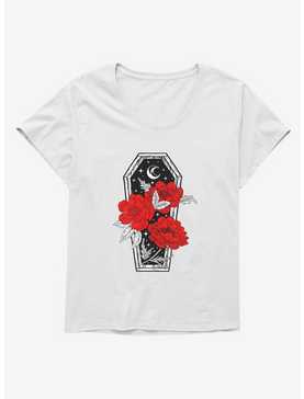 Celestial Floral Coffin Girls T-Shirt Plus Size, , hi-res