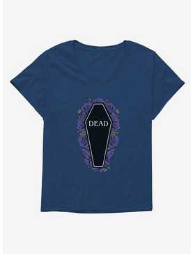 Dead Floral Coffin Girls T-Shirt Plus Size, , hi-res