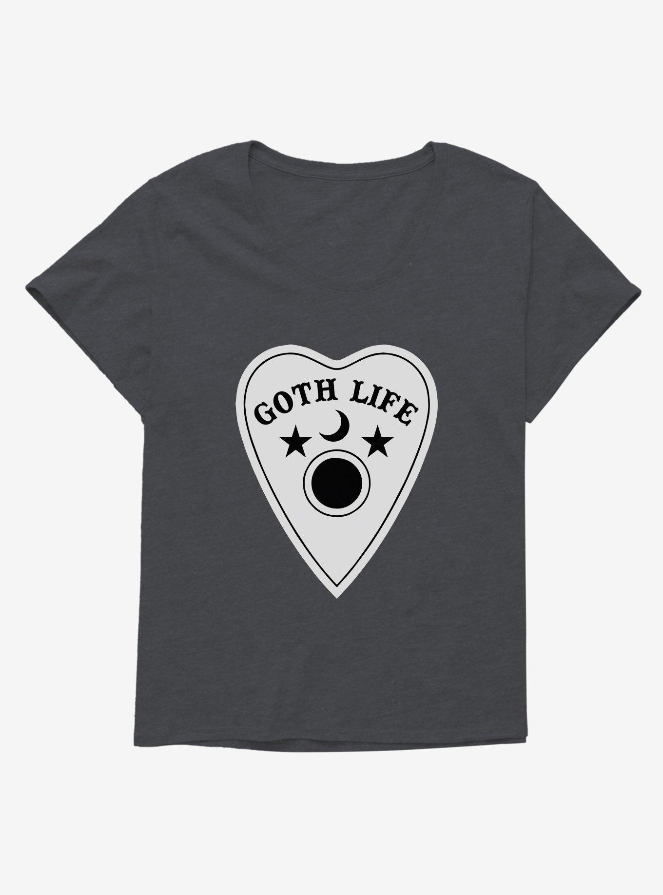 Goth Life Spirit Cursor Girls T-Shirt Plus Size, , hi-res