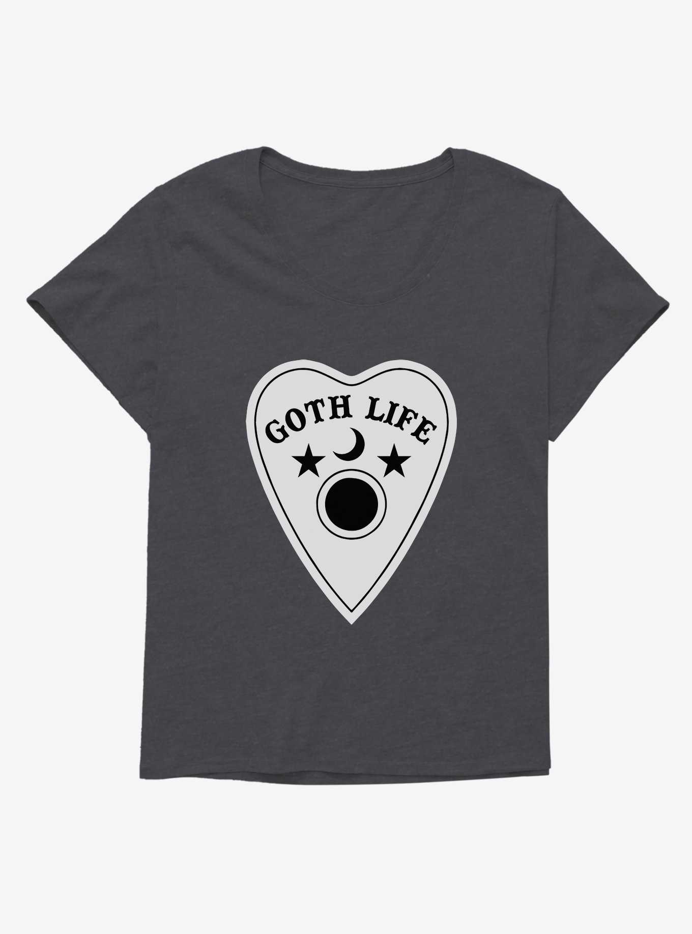 Goth Life Spirit Cursor Girls T-Shirt Plus Size, , hi-res
