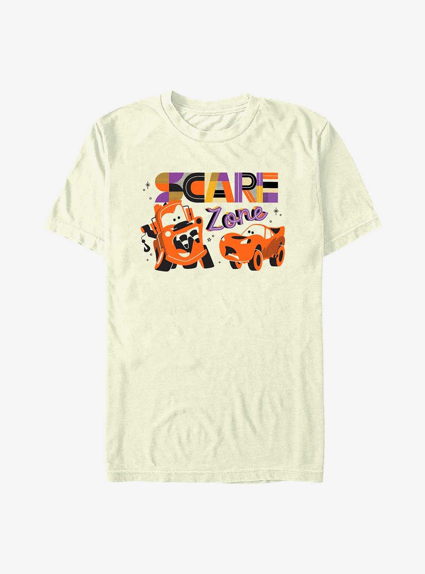 Disney Pixar Cars Scare Zone T-Shirt, NATURAL, hi-res