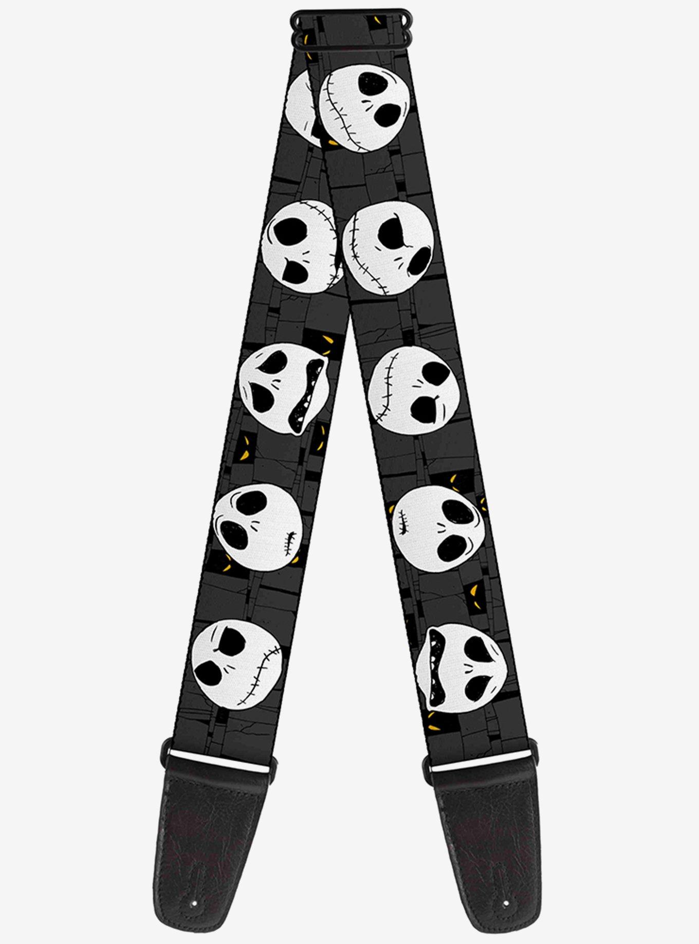 The Nightmare Before Christmas Jack Expressions Guitar Strap, , hi-res