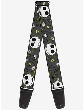 The Nightmare Before Christmas Jack Expressions Halloween Guitar Strap, , hi-res