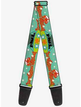 Scooby-Doo Group In The Mystery Machine Guitar Strap, , hi-res