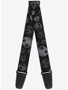 The Nightmare Before Christmas Jack Expressions Scattered Guitar Strap, , hi-res