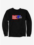 Nyan Cat American Flag Sweatshirt, , hi-res