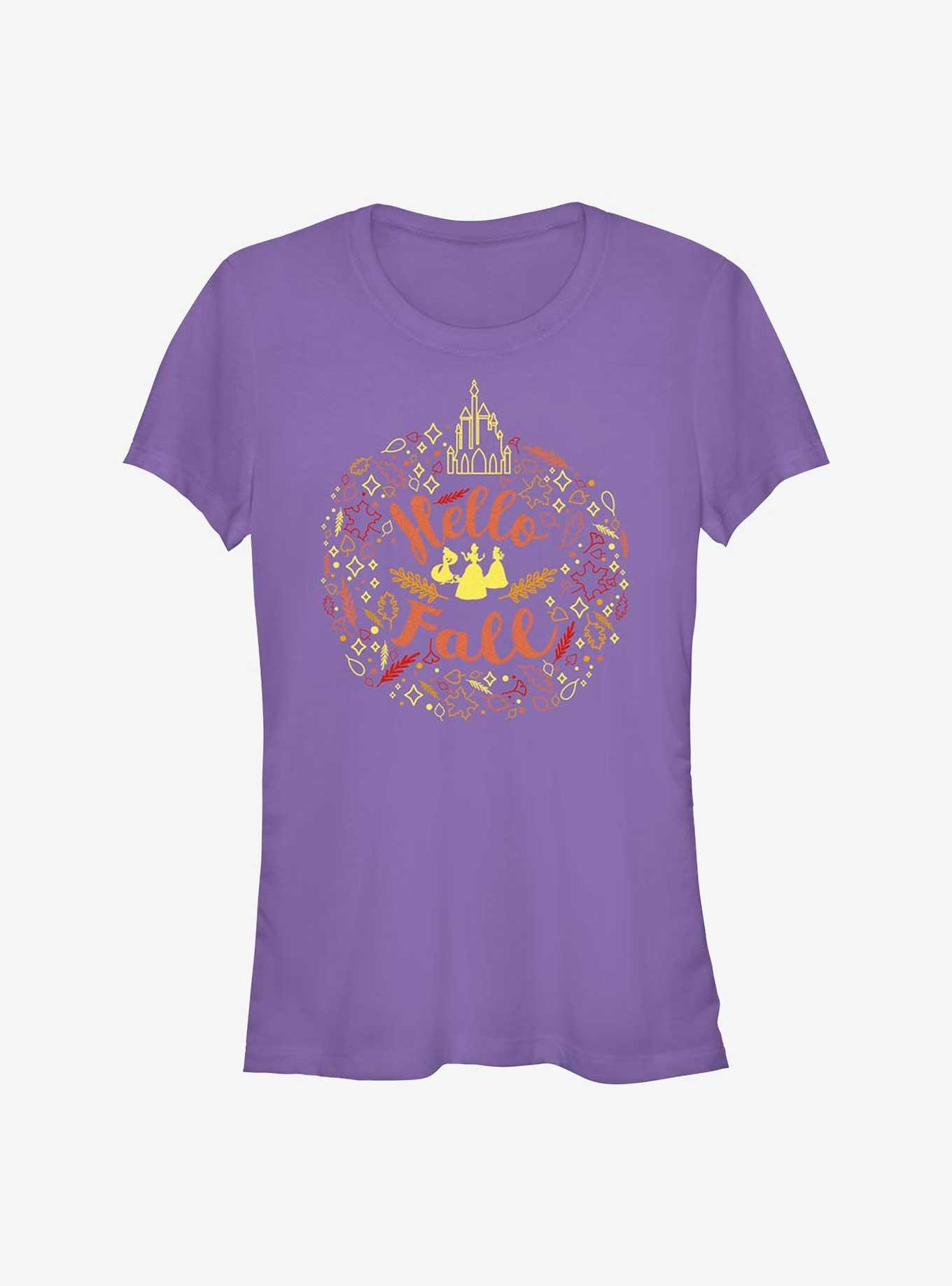 Disney Princesses Hello Fall Girls T-Shirt, , hi-res