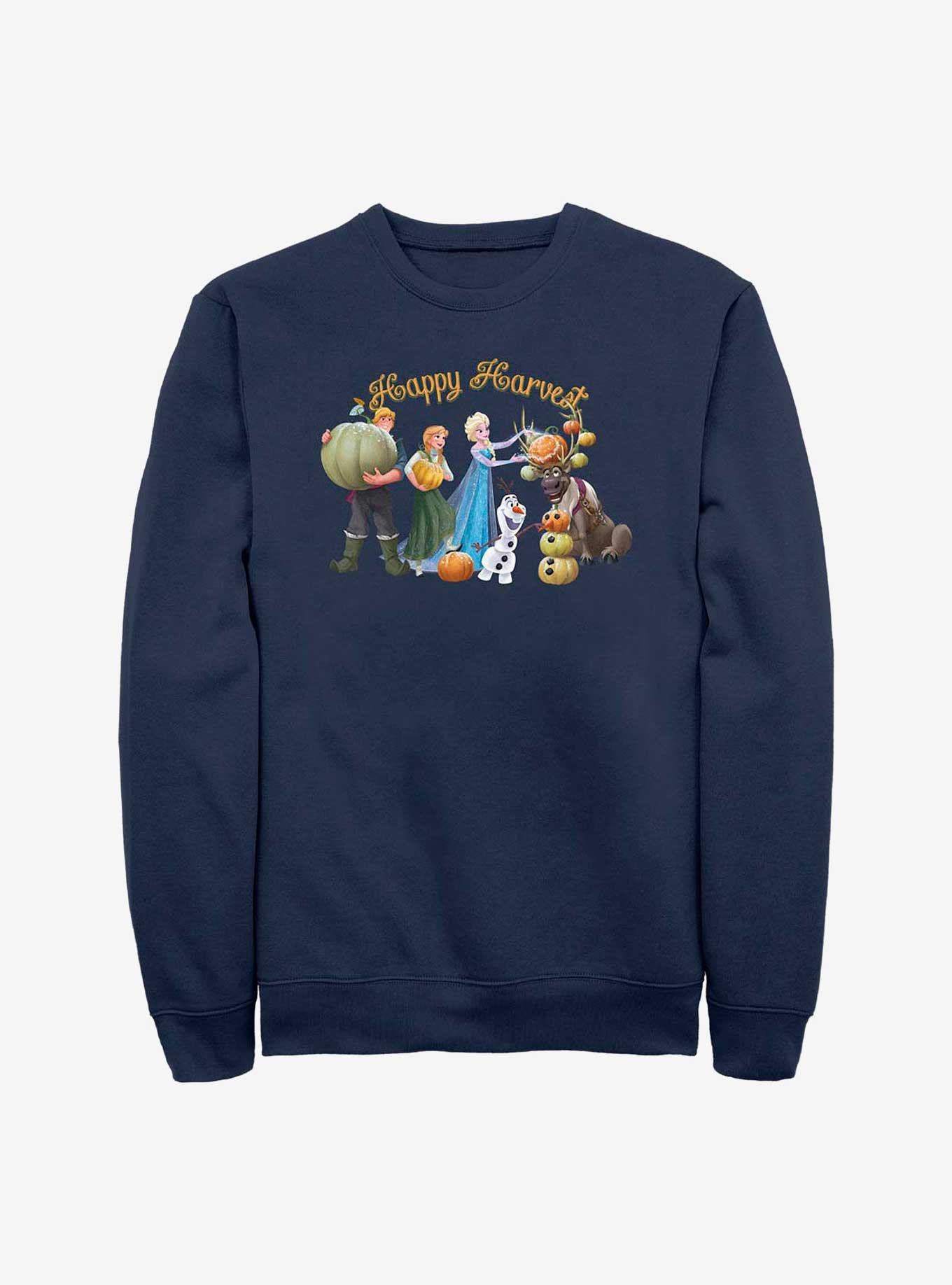 Disney Frozen Harvest Group Sweatshirt, NAVY, hi-res