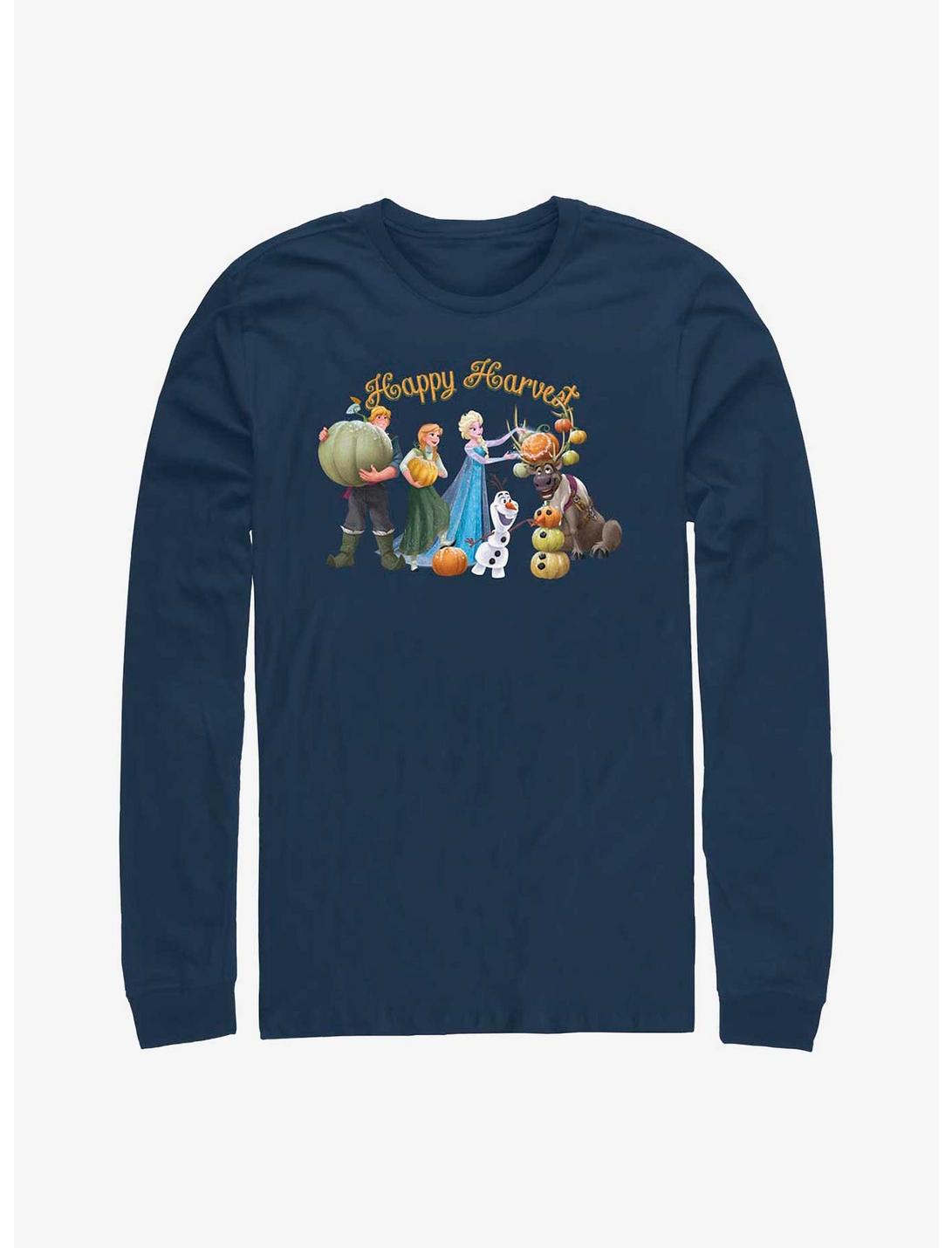 Disney Frozen Harvest Group Long-Sleeve T-Shirt, NAVY, hi-res