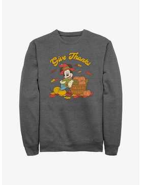 Disney Mickey Mouse Thankful Mouse Sweatshirt, , hi-res
