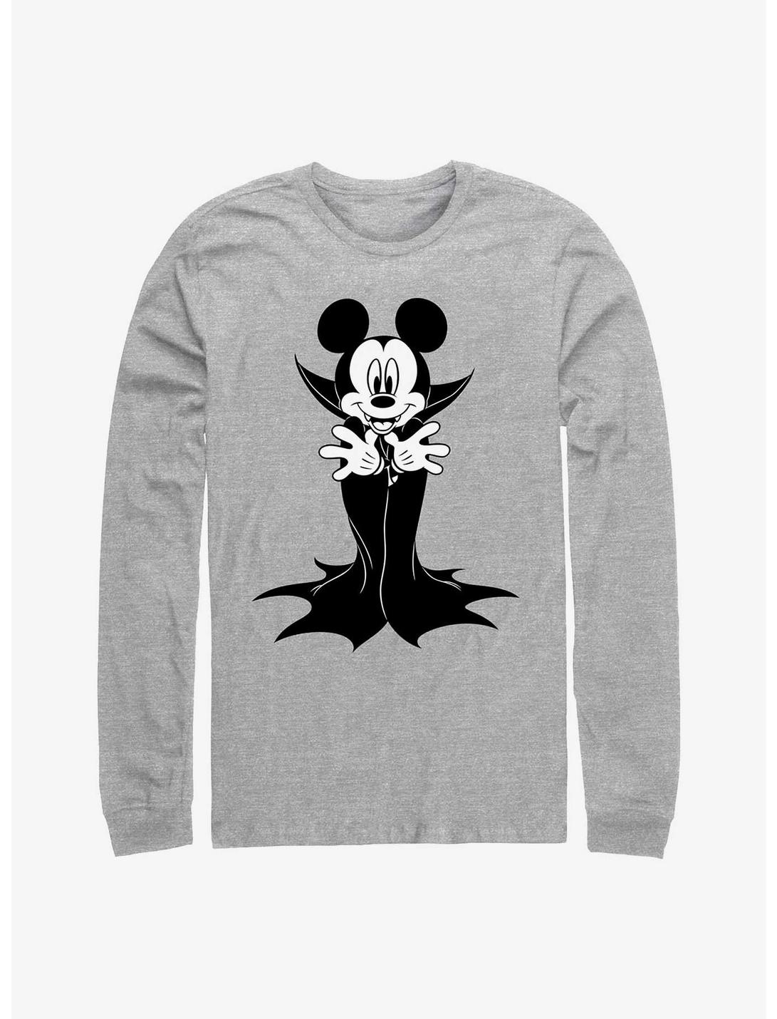 Disney Mickey Mouse Vampire Mickey Long-Sleeve T-Shirt, ATH HTR, hi-res