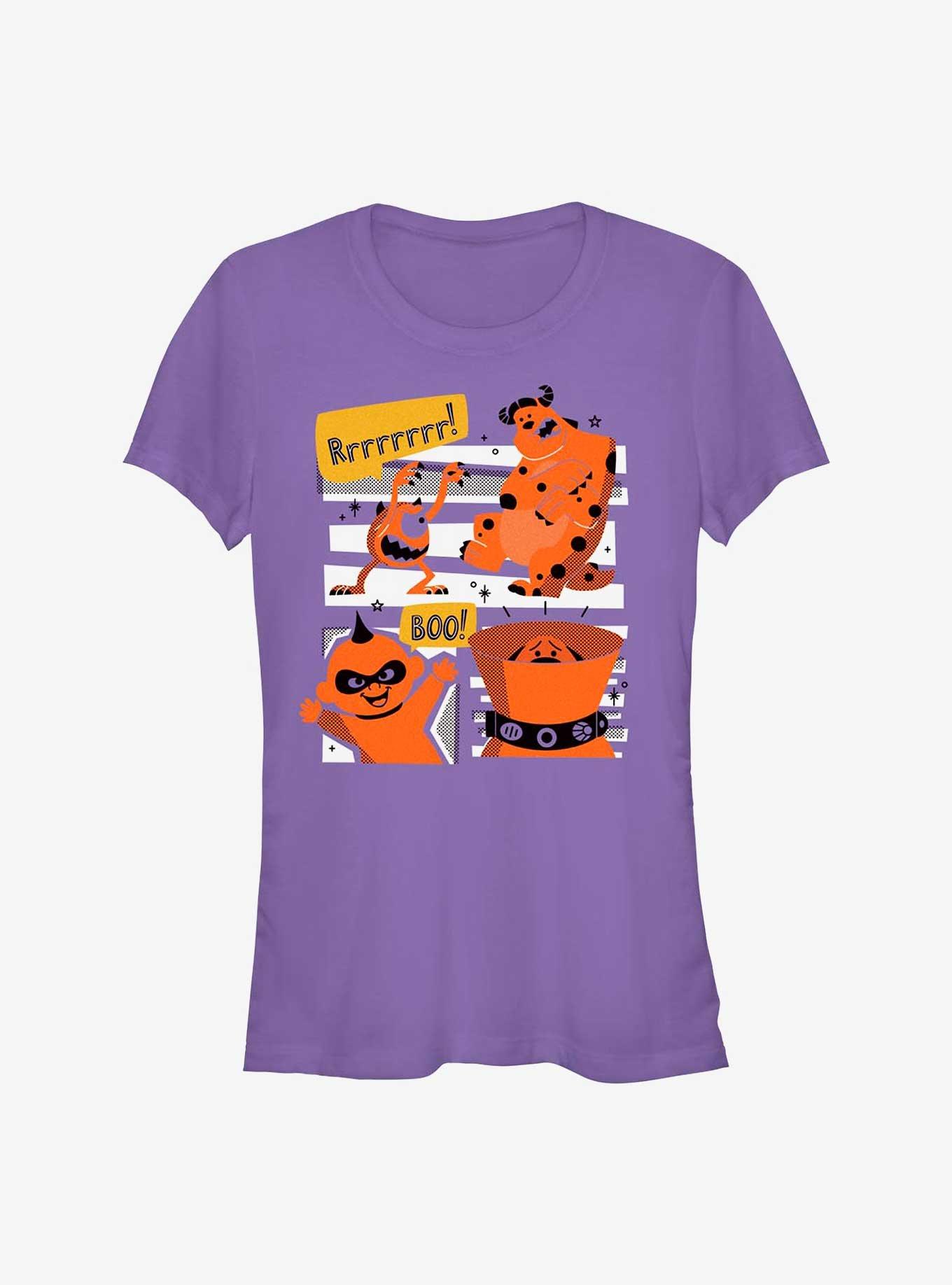 Disney Pixar Spooktober Girls T-Shirt, PURPLE, hi-res