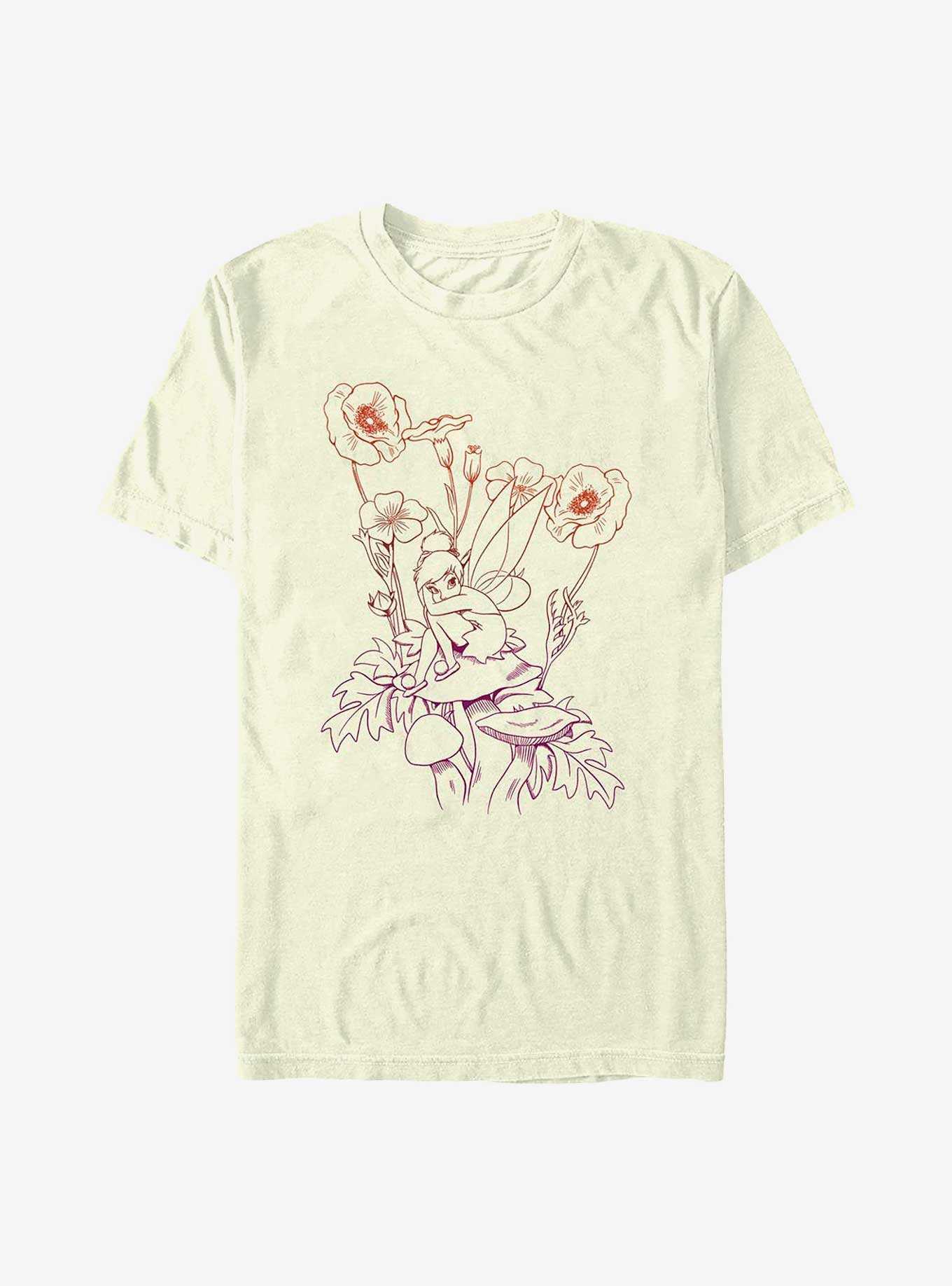 Disney Tinker Bell Fall Mushroom T-Shirt, , hi-res