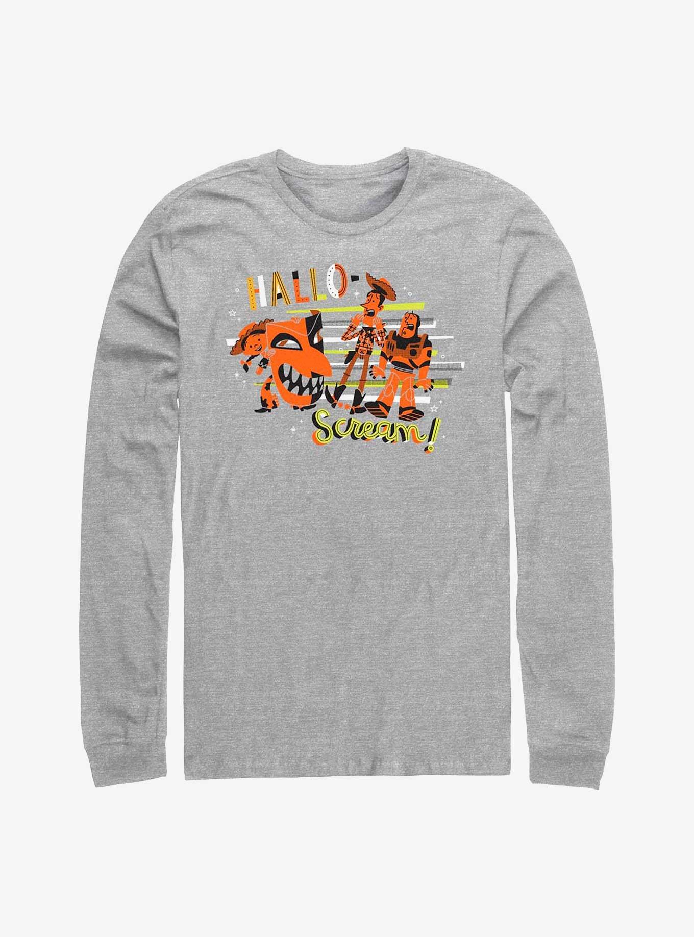 Disney Pixar Toy Story Halloscream Long-Sleeve T-Shirt, ATH HTR, hi-res