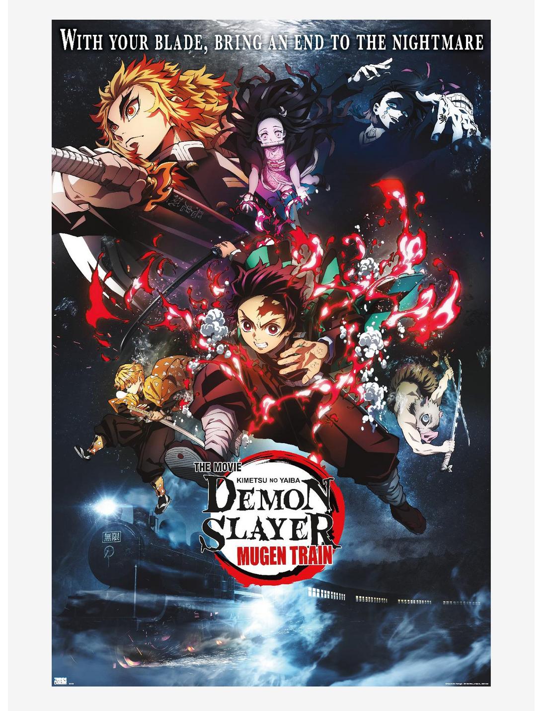 Demon Slayer: Kimetsu No Yaiba The Movie: Mugen Train Group Poster, , hi-res