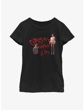Stranger Things Chrissy Wake Up! Youth Girls T-Shirt, , hi-res
