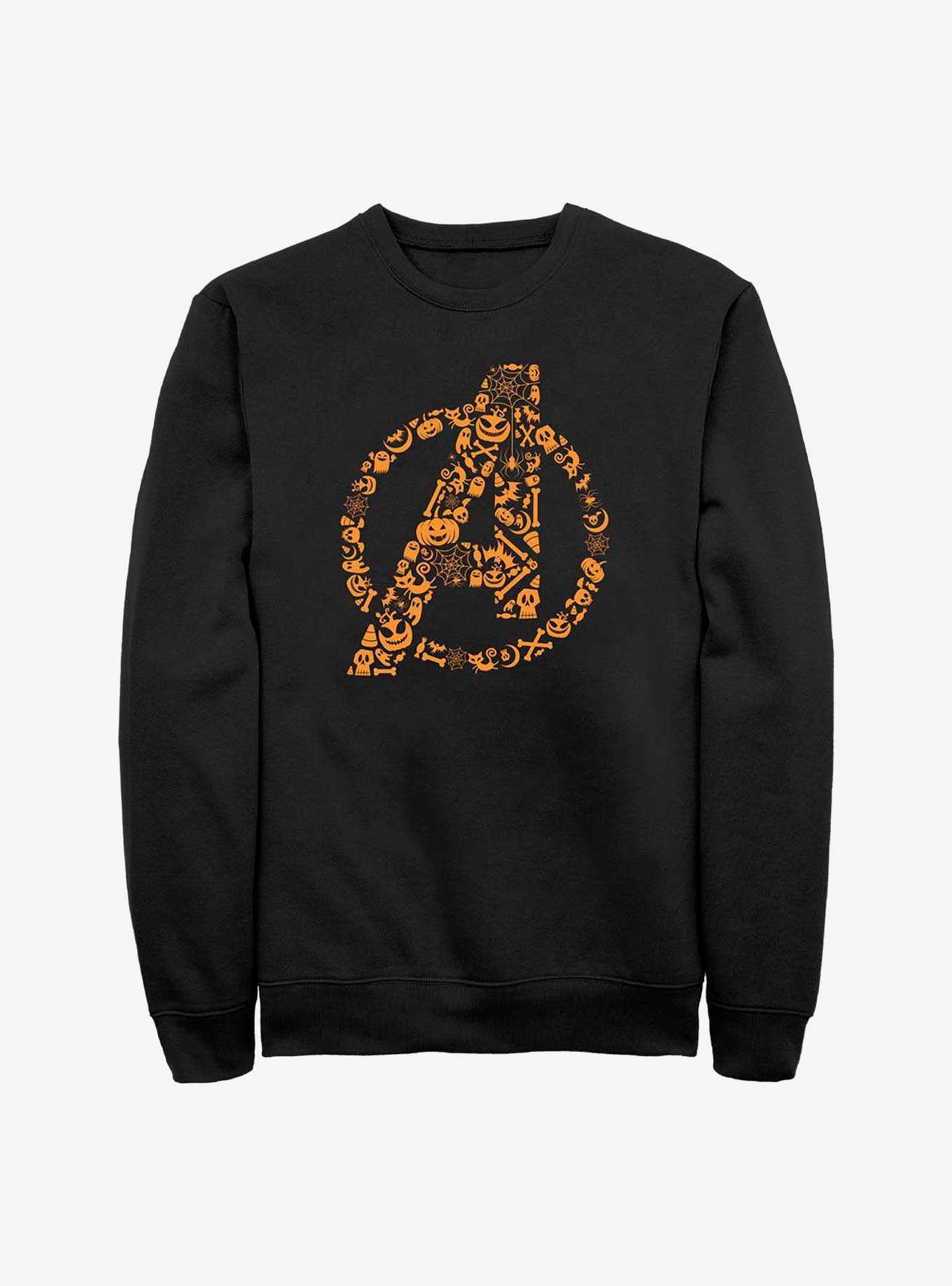Marvel Avengers Spooky Logo Sweatshirt, , hi-res