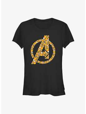Marvel Avengers Candy Corn Logo Girls T-Shirt, , hi-res