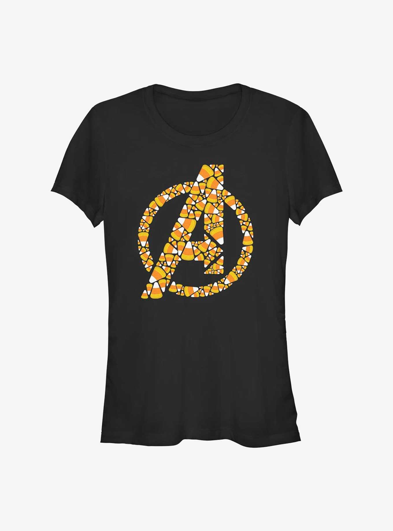 Marvel Avengers Candy Corn Logo Girls T-Shirt, , hi-res