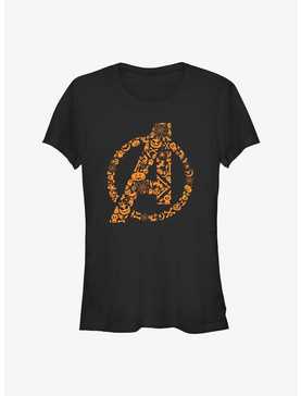 Marvel Avengers Spooky Logo Girls T-Shirt, , hi-res
