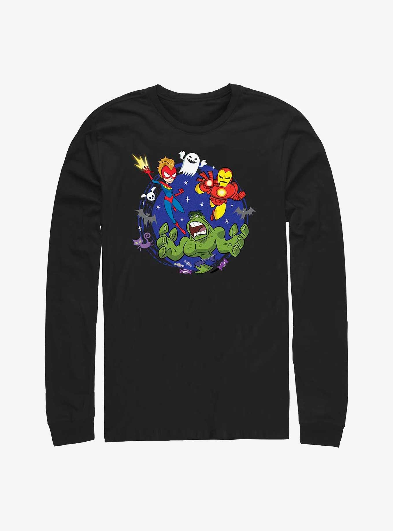 Marvel Avengers Super Trio Long-Sleeve T-Shirt, , hi-res