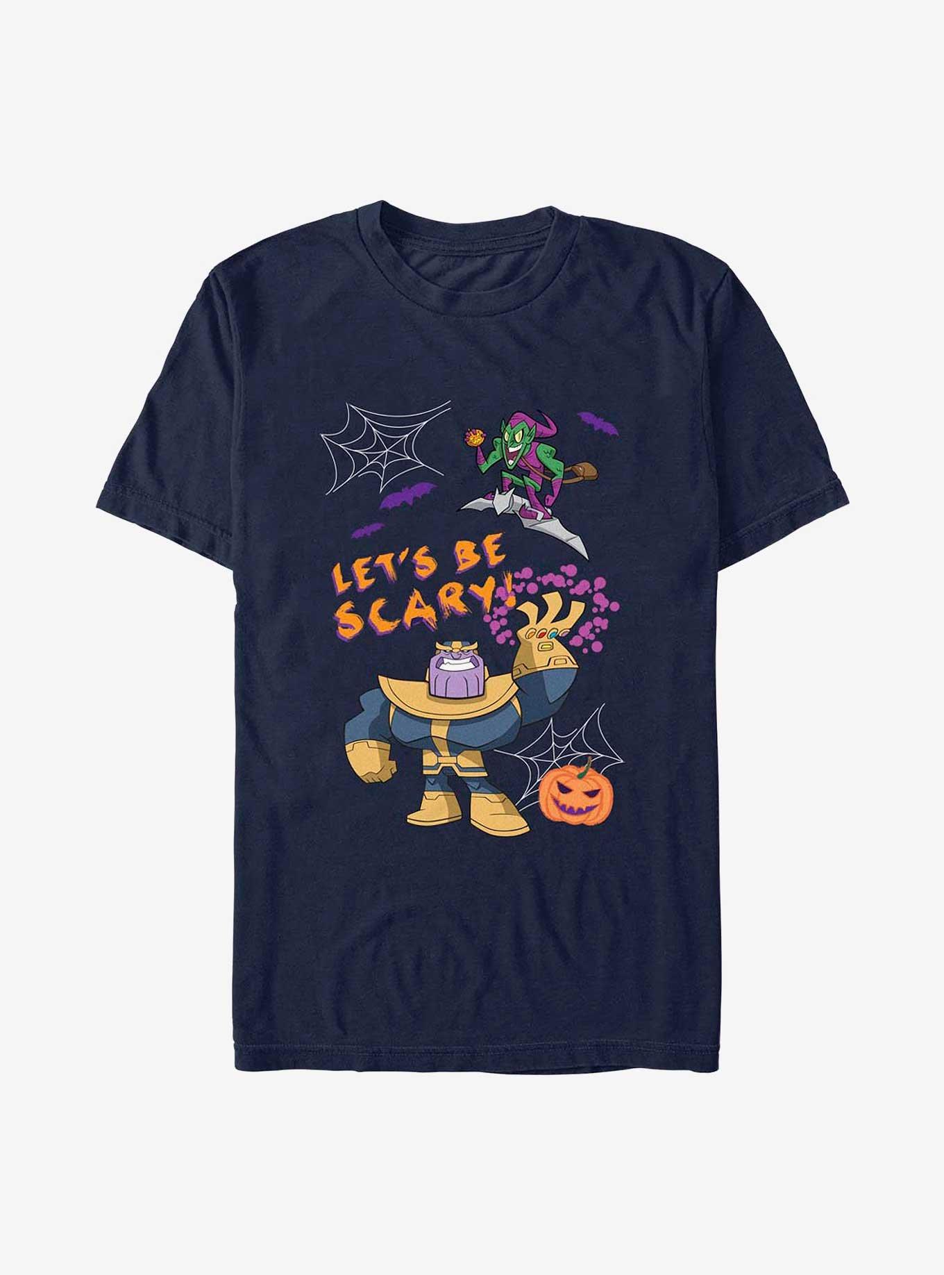 Marvel Avengers Villains Let's Be Scary T-Shirt, NAVY, hi-res