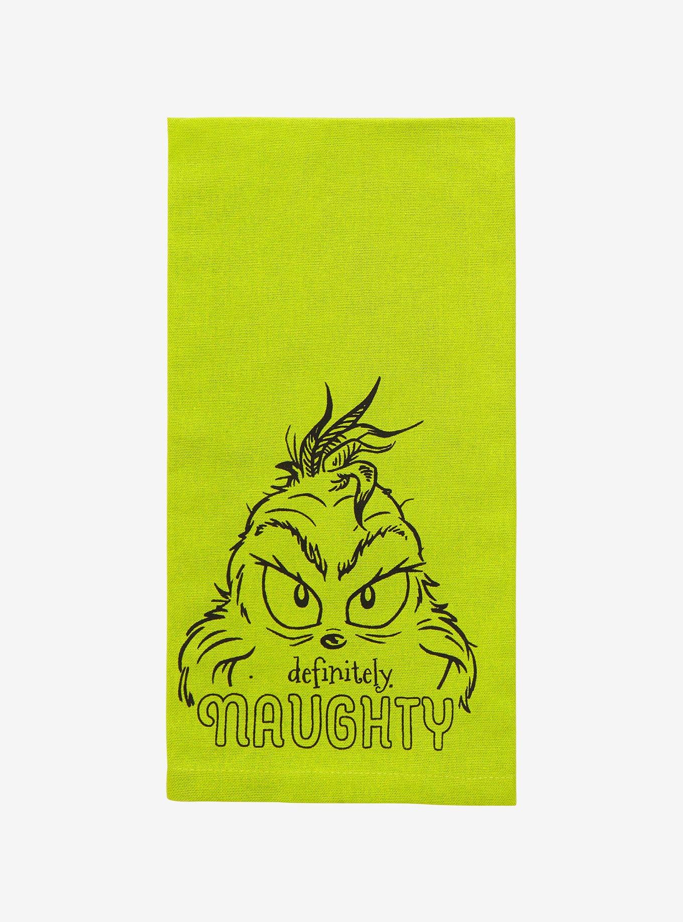 How The Grinch Stole Christmas! Naughty Kitchen Towel, , hi-res