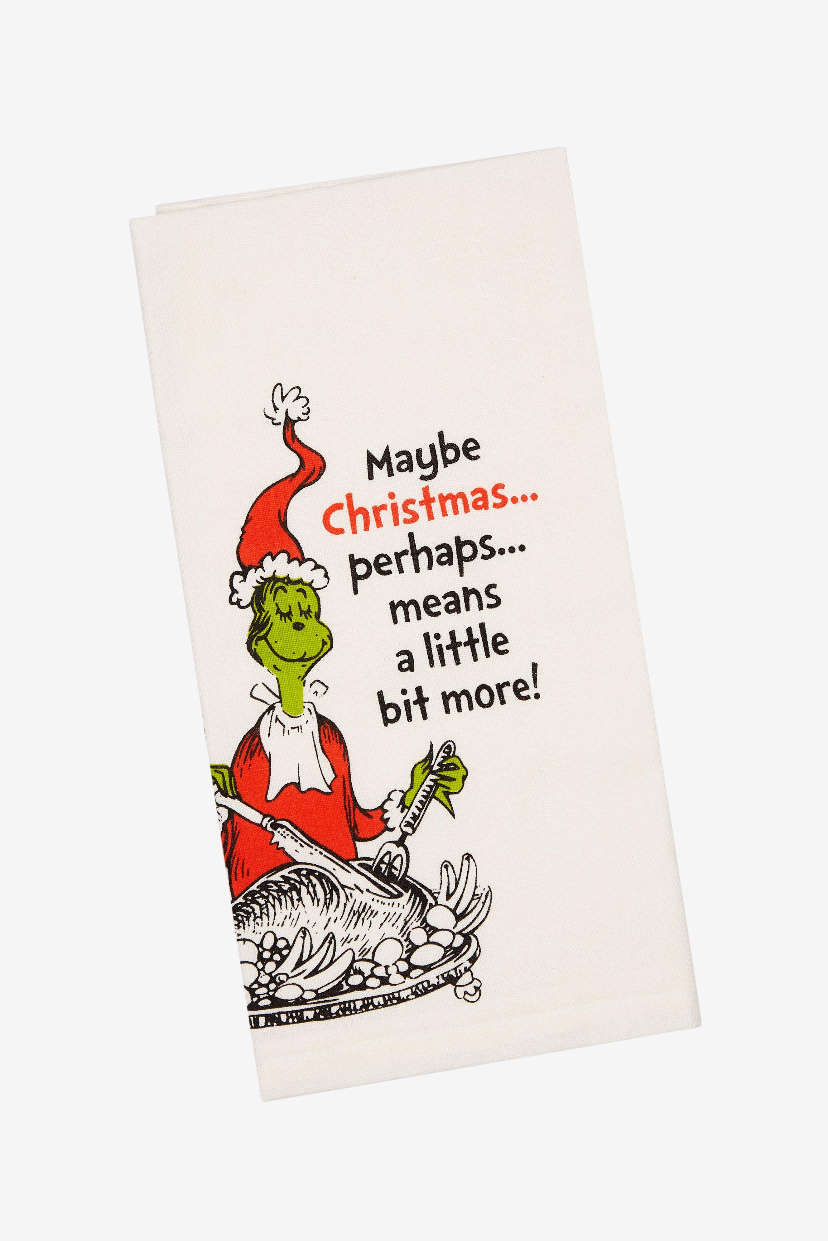 How The Grinch Stole Christmas! Grinch Turkey Kitchen Towel, , hi-res