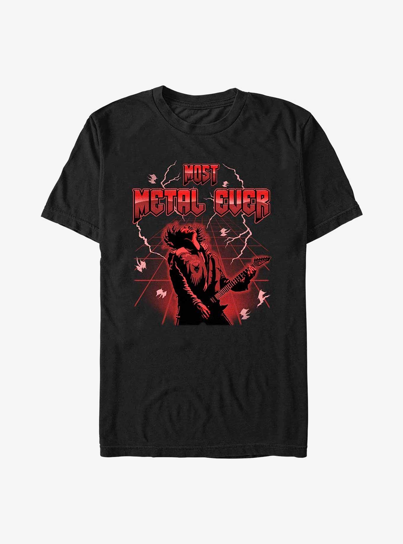 Stranger Things Eddie Munson Most Metal Ever In The Upside DownT-Shirt, , hi-res