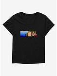 Plus Size Nyan Cat Fiesta Dog Womens T-Shirt Plus Size, , hi-res