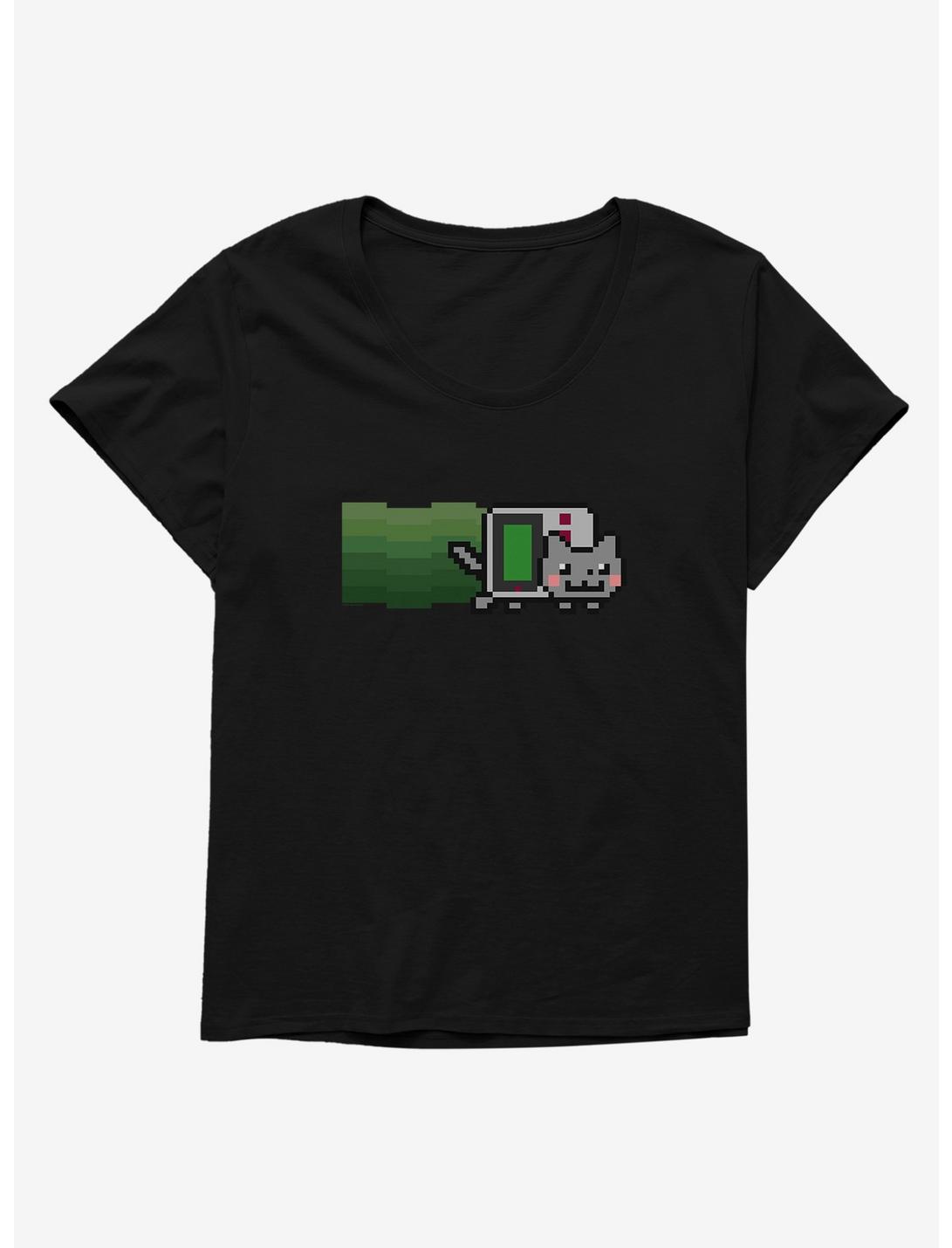 Nyan Cat Gamer Womens T-Shirt Plus Size, , hi-res