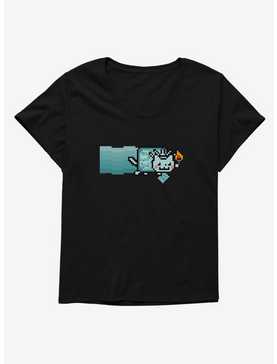 Nyan Cat Liberty Womens T-Shirt Plus Size, , hi-res