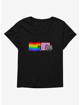 Nyan Cat Original Womens T-Shirt Plus Size, , hi-res