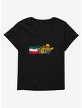 Nyan Cat Taco Sombrero Womens T-Shirt Plus Size, , hi-res