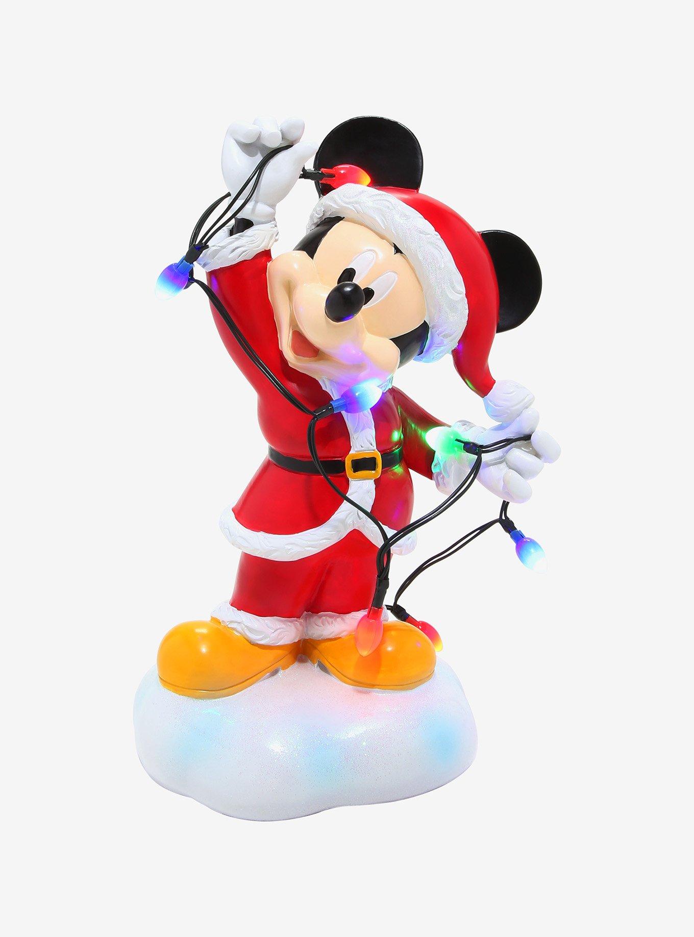Disney Mickey Mouse Christmas LightUp Garden Statue Hot Topic