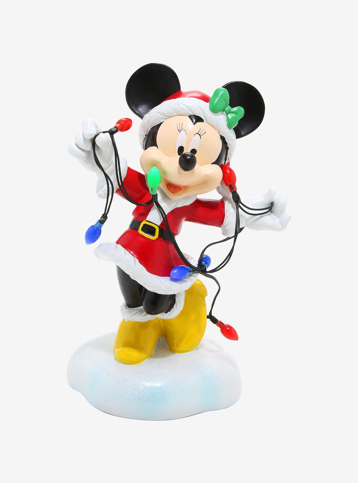 Disney Minnie Mouse Christmas Light-Up Garden Statue, , hi-res view 1