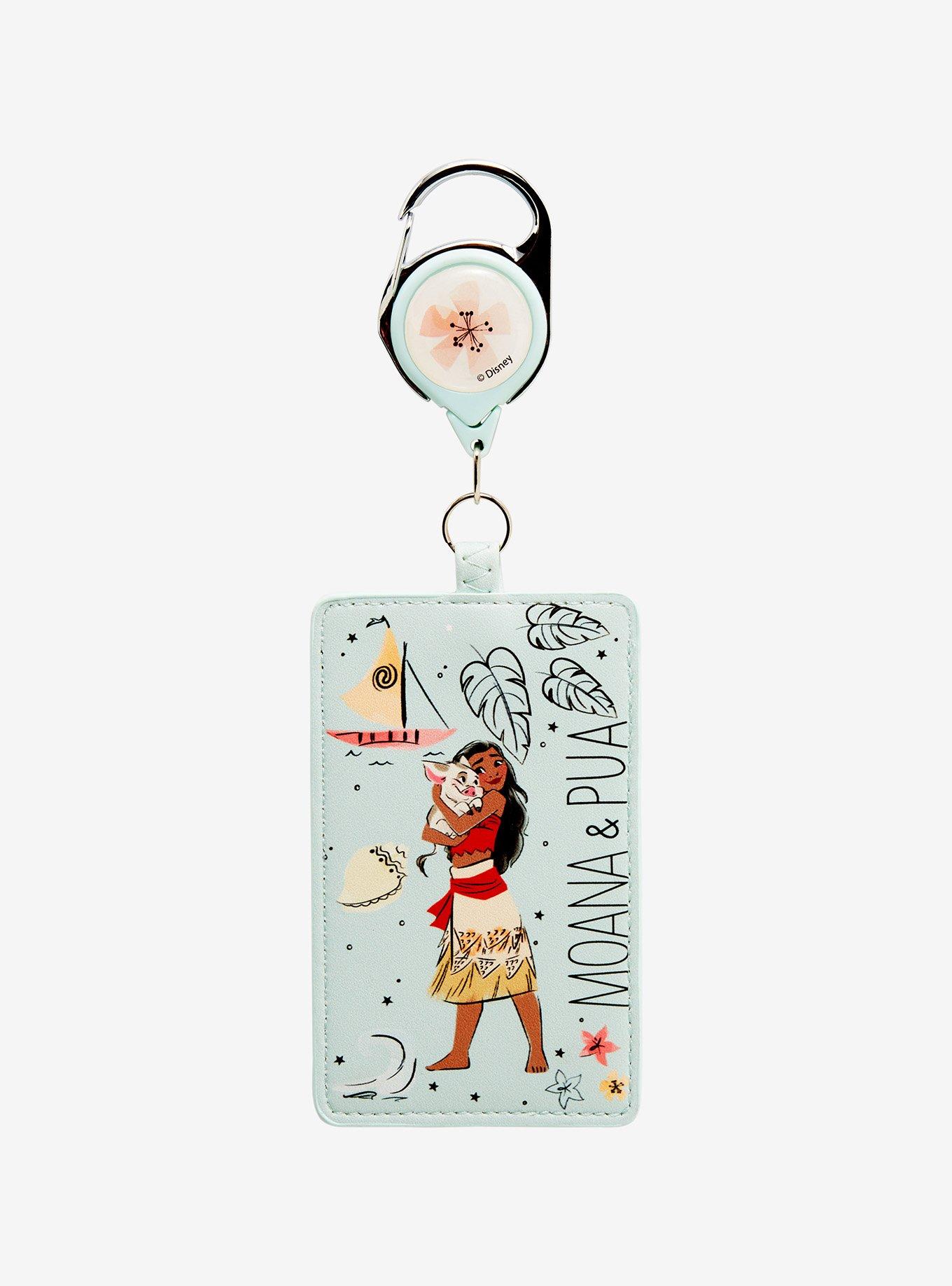Disney Moana Pua & Moana Retractable Lanyard - BoxLunch Exclusive , , hi-res