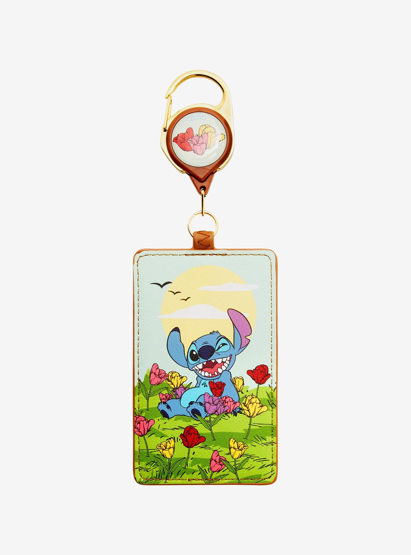 Walt Disney Lilo & Stitch Movie Stitch & Scrump Lanyard with Badge