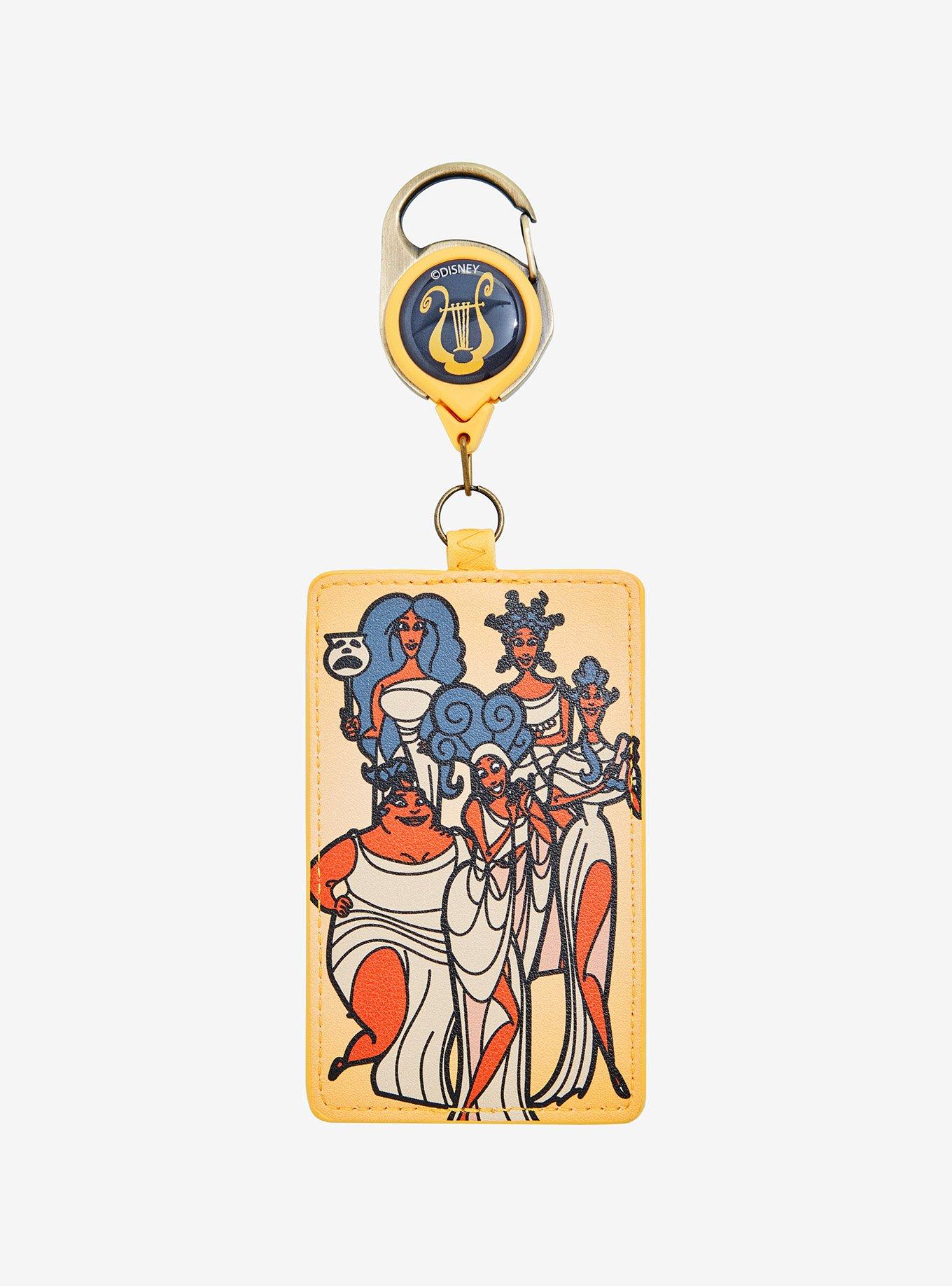Loungefly Disney Hercules The Muses Retractable Lanyard - BoxLunch Exclusive, , hi-res