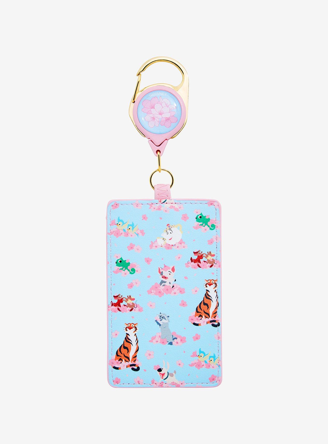 Loungefly Disney Animals Cherry Blossom Retractable Lanyard BoxLunch