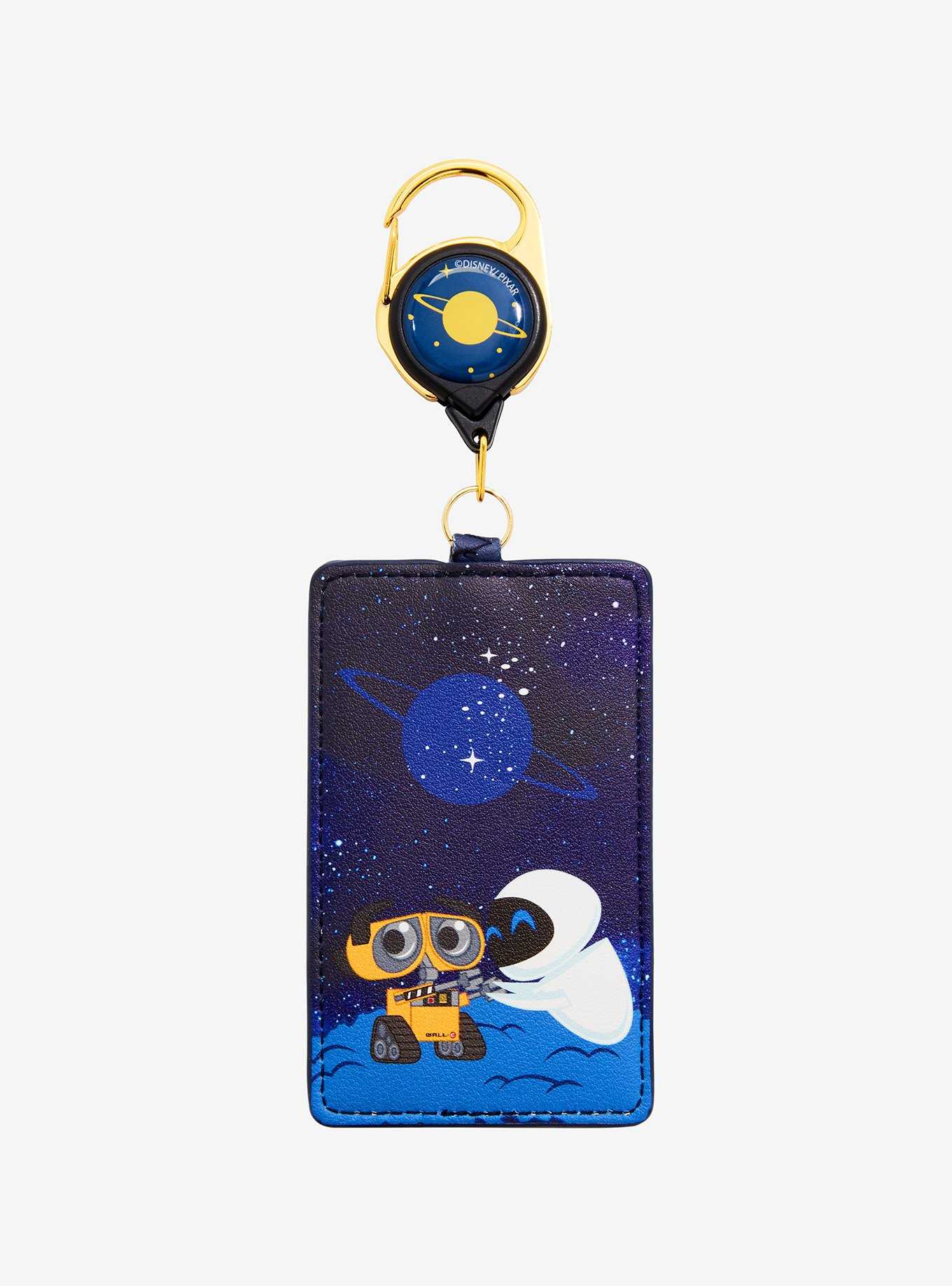 Loungefly Disney Pixar WALL-E EVE & WALL-E Space Retractable Lanyard - BoxLunch Exclusive, , hi-res