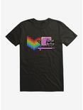 Nyan Cat Surfing T-Shirt, , hi-res