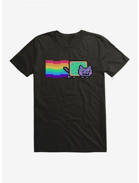 Plus Size Nyan Cat Vaporwave T-Shirt, , hi-res