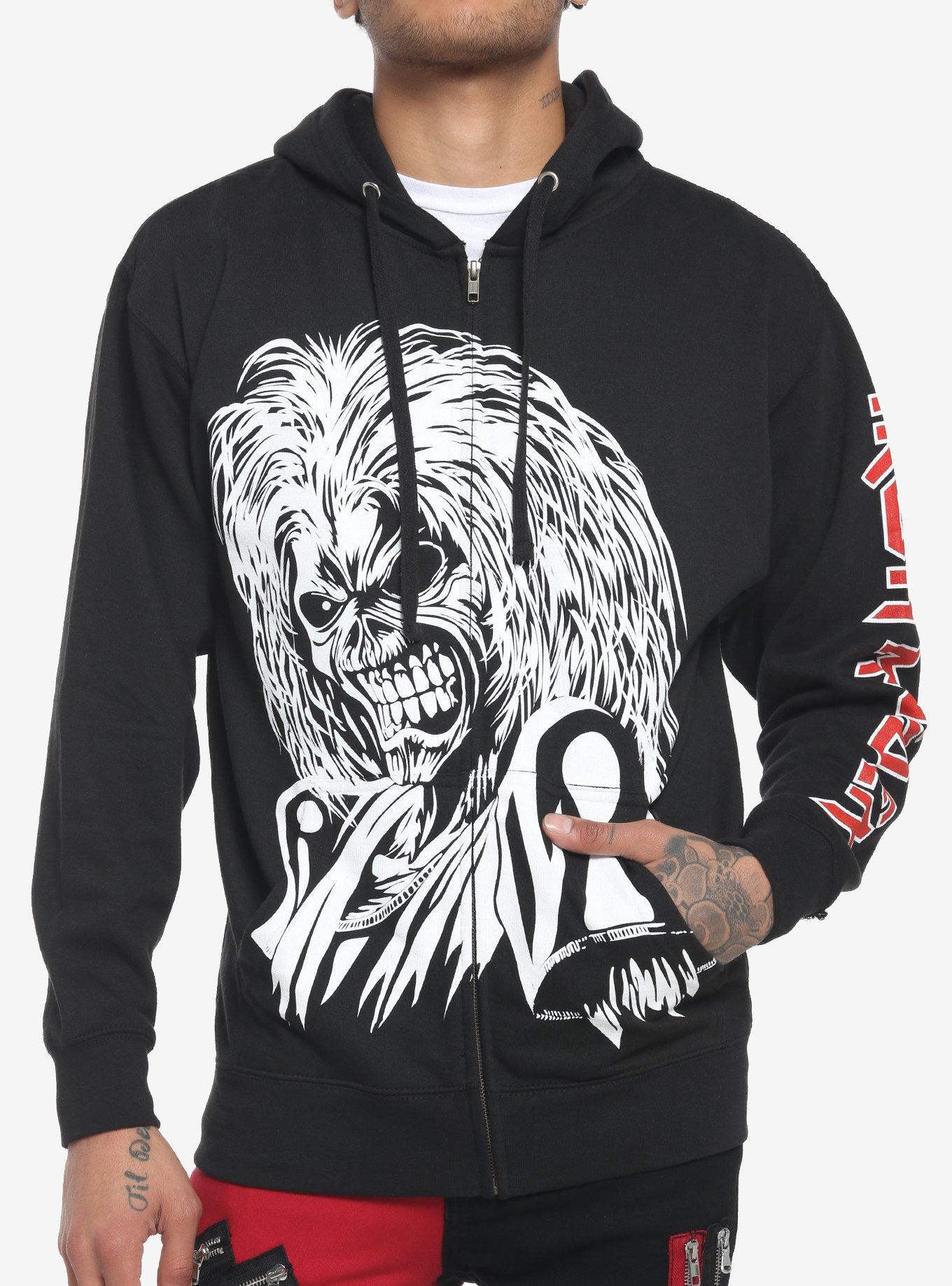 Iron maiden pullover online hoodie