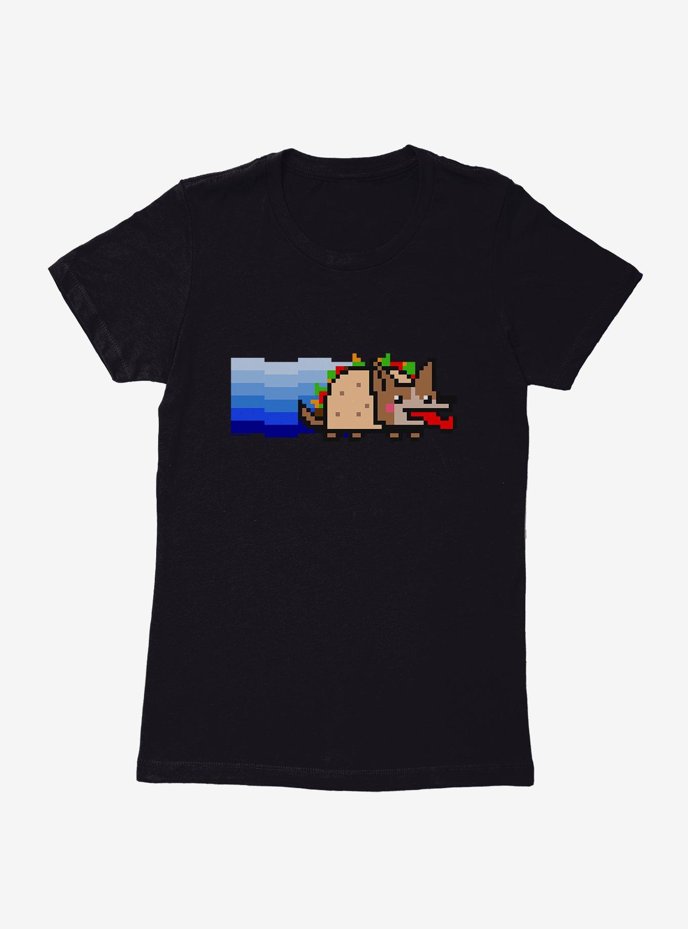 Nyan Cat Fiesta Dog Womens T-Shirt, , hi-res