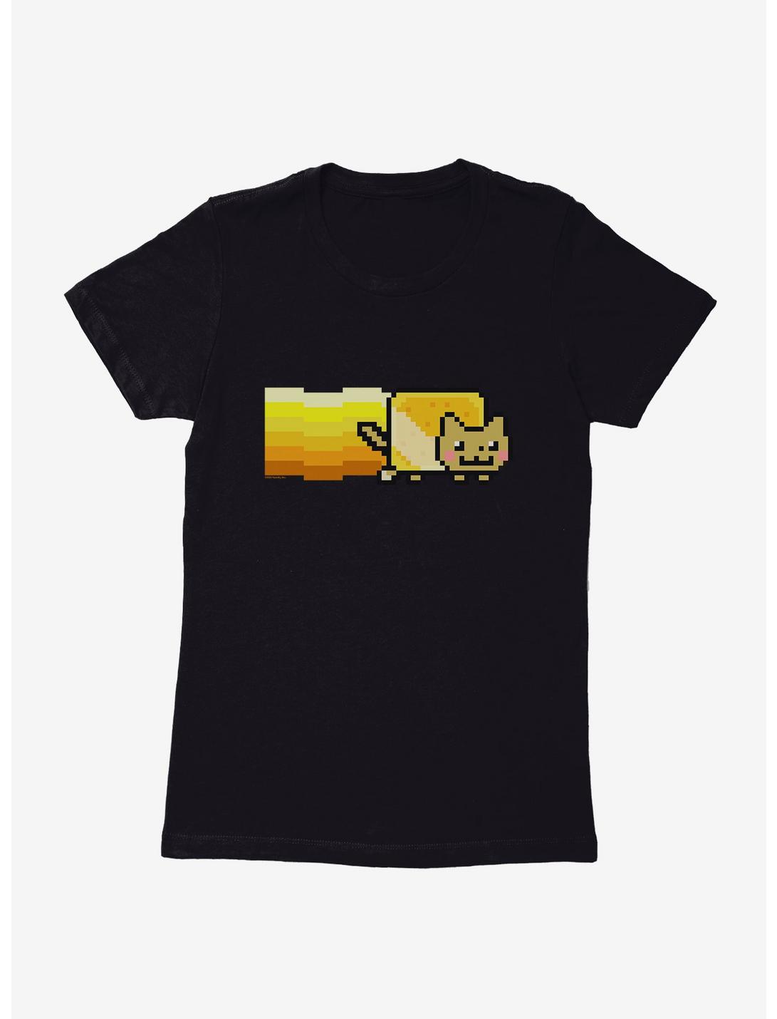 Nyan Cat Gold Womens T-Shirt, , hi-res