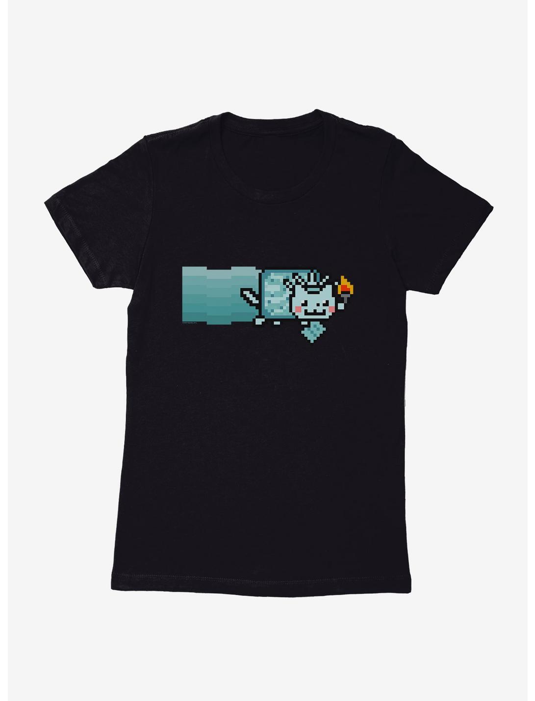 Nyan Cat Liberty Womens T-Shirt, , hi-res